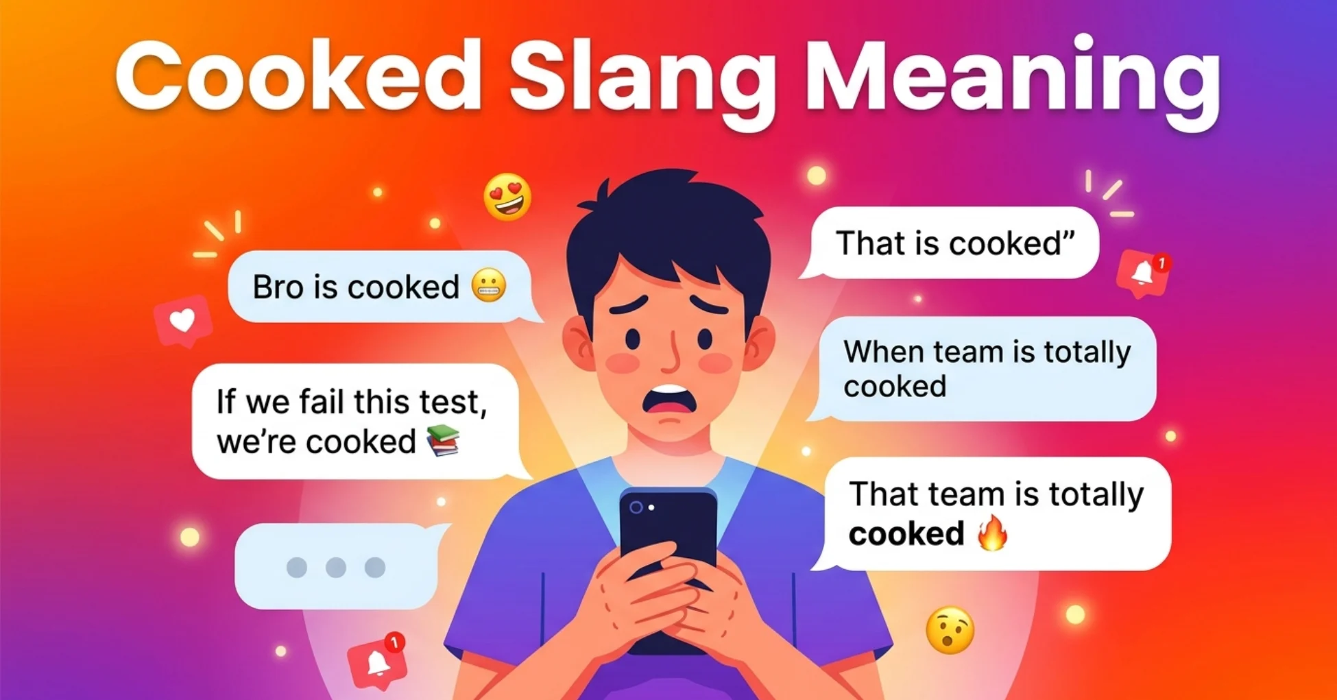 cooked slang meaning